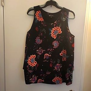 DG2 Black Print Easy Tank